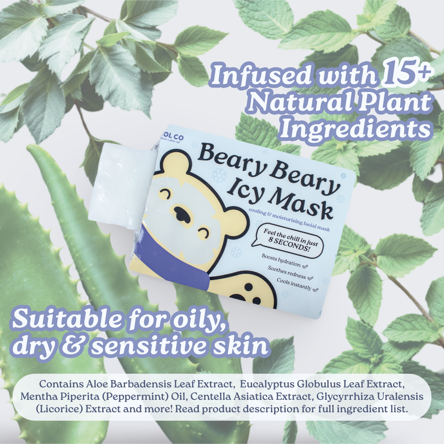 Beary Beary Icy Mask (Single Sheet)